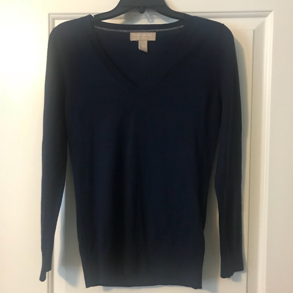 XS Navy blue light weight sweater